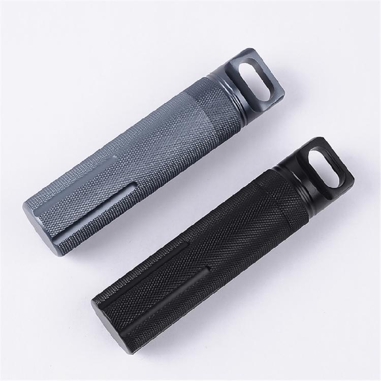 Leichtgewicht Aluminium Wasserdicht Outdoor Halter Notfall Vorratsbehälter für Outdoor Camping und Wandern