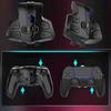 Backplate Programable Remap Kit for PS5 DualSense Gamepad PC Back Buttons with Turbos Macro Function RGB Back Paddles Attachment