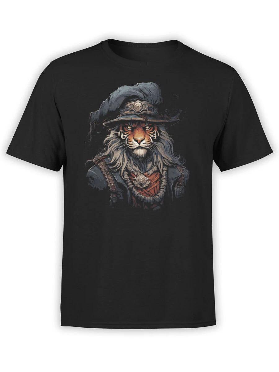 FANTUCCI Pirates T-Shirt Collection | Pirate Tiger T-Shirt | Unisex XL