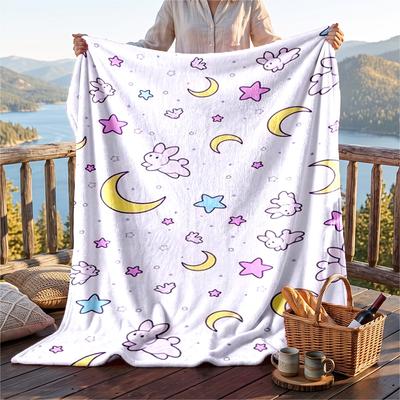 Warm Flannel Throw Blanket,Sailor Moon Lightweight Cozy Blanket For Bed Sofa And Daily Use