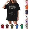 Women's Round Neck Printed Short-sleeved T-shirt Top