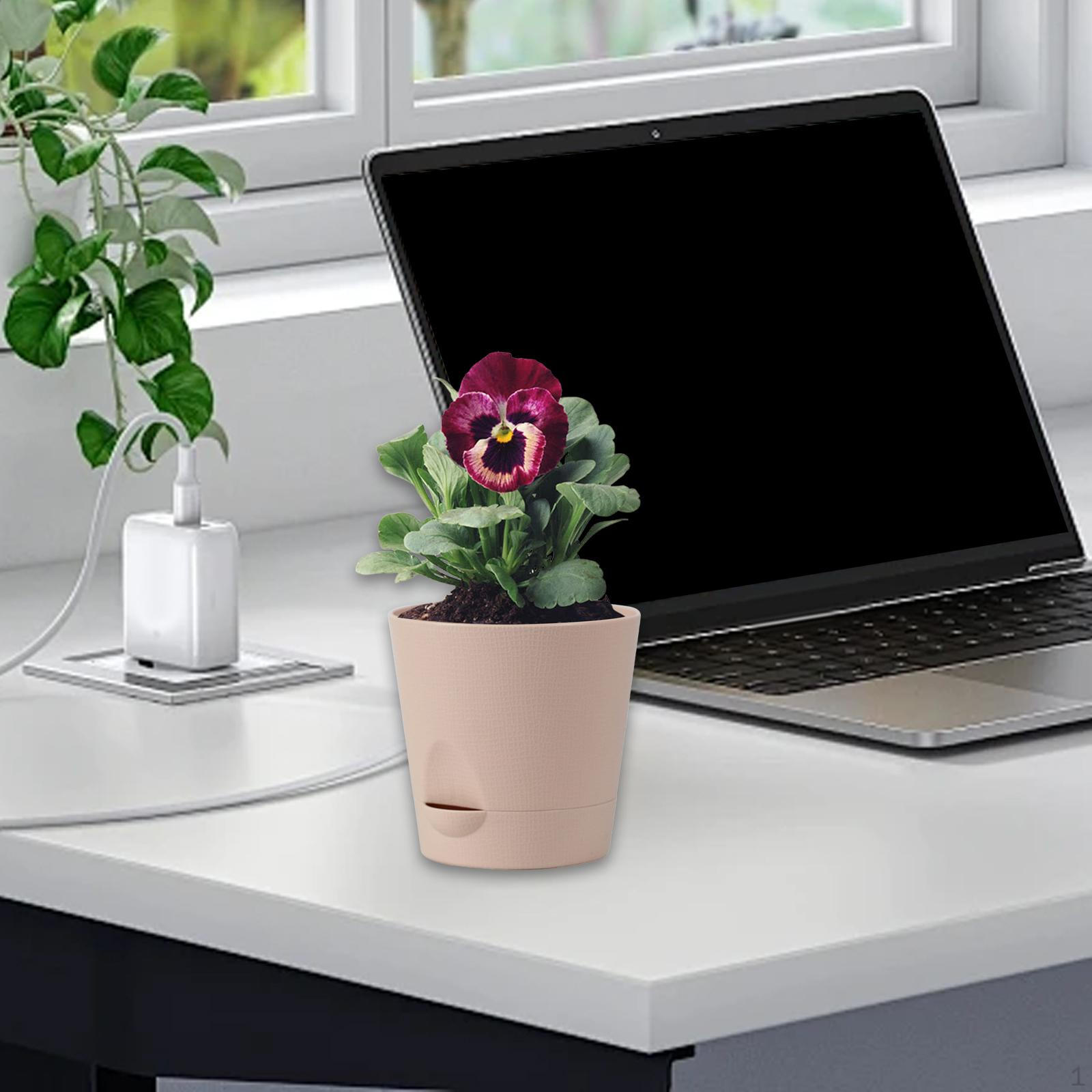 

Самополивающийся горшок для цветов, цветочный горшок, растение для домашнего хозяйства, для посадки на столе