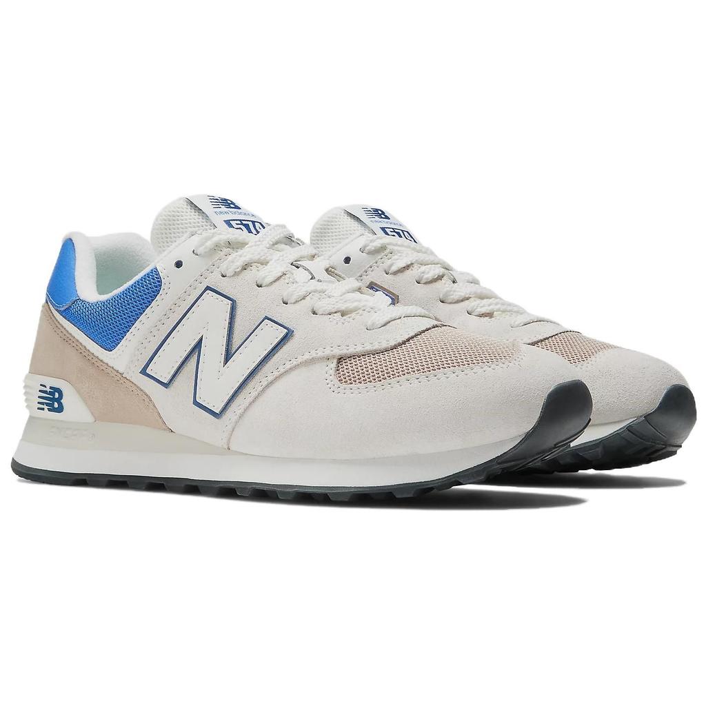 New Balance 574 Off White Blue Unisex Sneakers Cream U574UY2