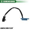 Pack (1) Engine Crankshaft Position Sensor Crank For Buick Century 1997-2005