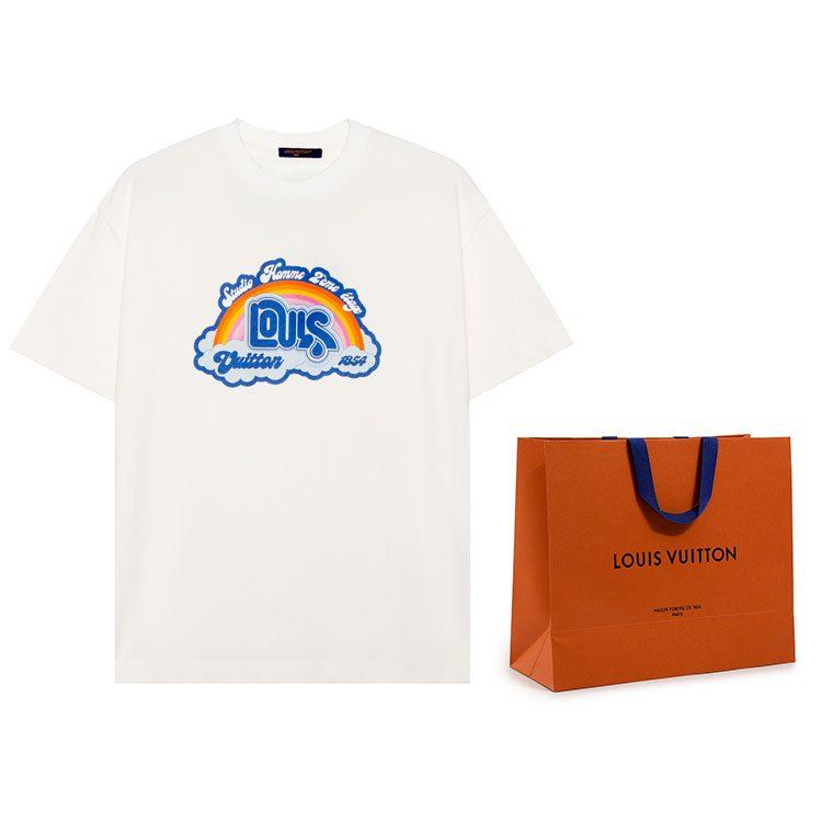 Louis Vuitton Logo-print T-shirt 1AB4UR