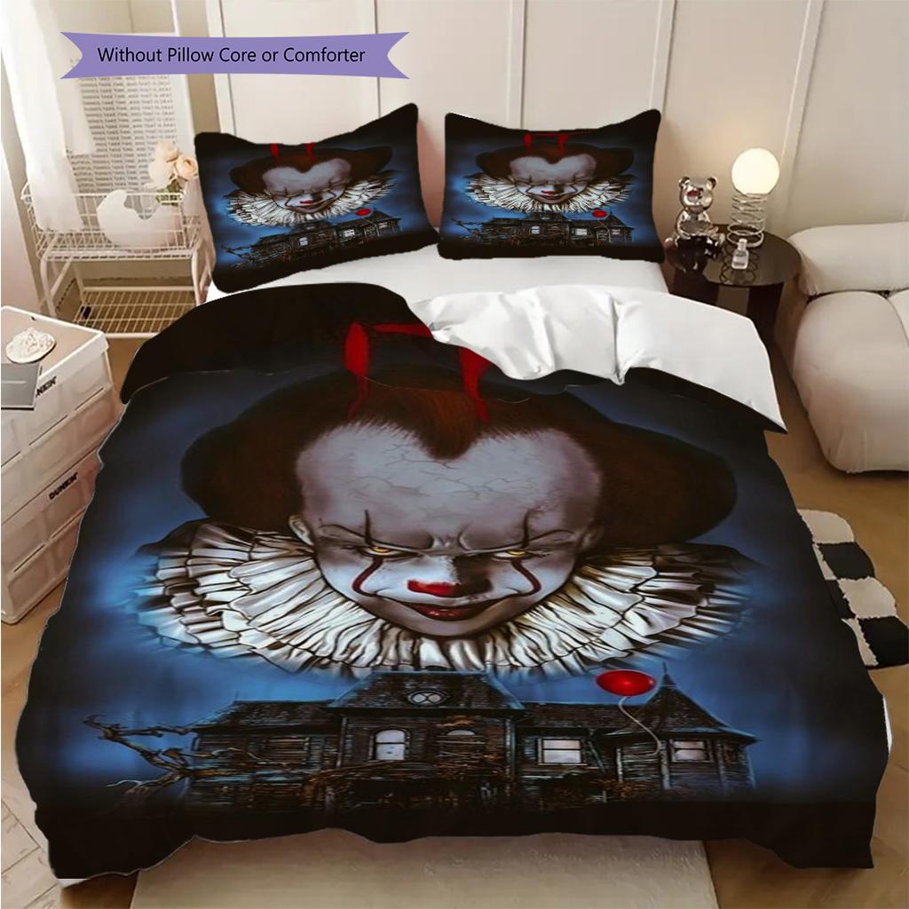 It Chapter Two Teaser Poster Threepiece Set 1 Duvet Cover 2 Pillowcase Without Core Christmas Birthday Gift Bedding Set
