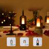New Retro LED Portable Candlelight Nightlight Living Room Dining Room Bedroom Bedside Atmosphere Lighting Camping Portable Lamps