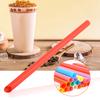 100PCS Colorful Drinking Straw Plastic Disposable Wide Straws for Milk T Mixed Colors