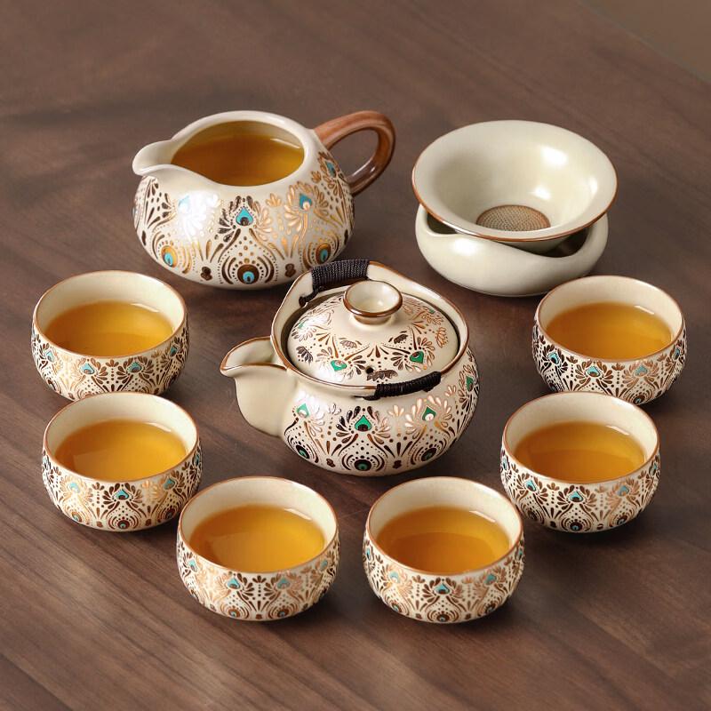 Chaxun Ru Kiln Kung Fu Tea Set