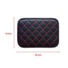 Car Armrest Cover Pad Center Console Box PU Leather Cushion Mat Accessories Red