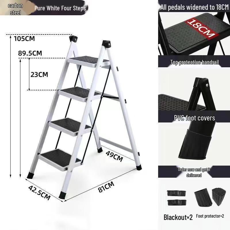 Changbaosen 4-Step Multi-functional Folding Ladder