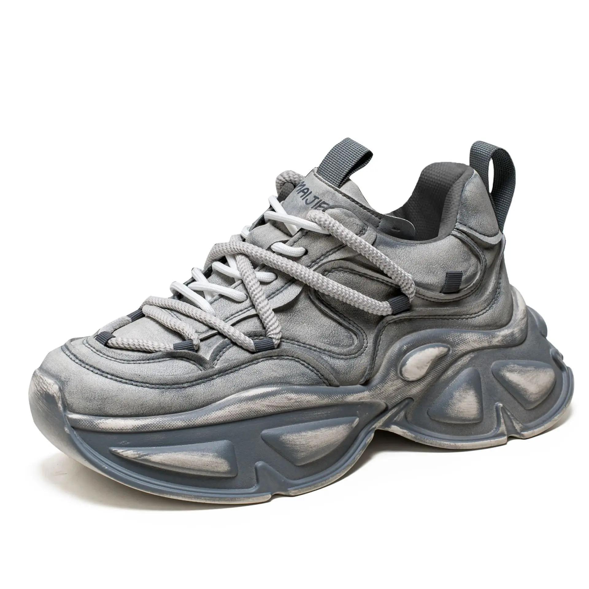 

Fashion New Exquisite Men s Sneakers Youth Fashion Versatile Casual Shoes Thick soled Height Increasing Breathable Running Shoes 44