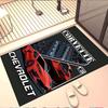 Chevrolet Corvette Print Rug, Washable Floor Carpet, For Entryway Dorm Laundry Room Office Study, Home Decor Birthday Christmas Gift