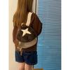 New Cartoon Mushroom Backpack Autumn Winter Anime Plush Cute Doll Bag Christmas Gift Cute Anime Backpack