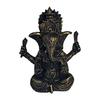 Ganesha Indian God Ornament Elephant Asian Goods Elephant Ganesha Statue That Makes Dreams Come True Copper Color [DLAVE]