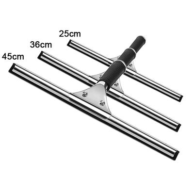 Cam Temizleme Çekgisi Pencere Sileceği 25 36 45cm Pencere Temizleme Aleti Banyo Duş Ev Araba Cam Temizliği için Kauçuk Bıçak