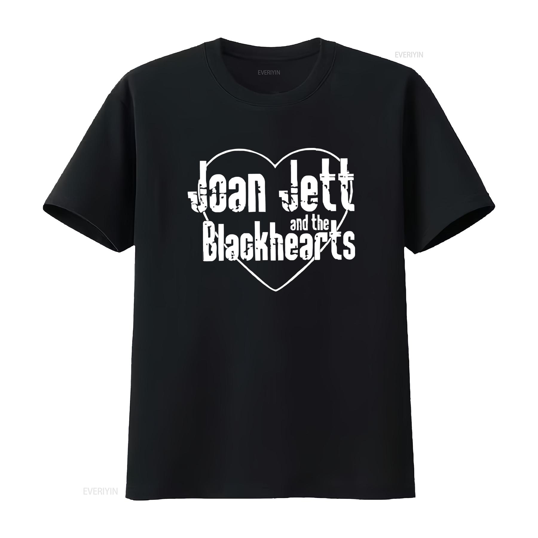 

JOAN JETT and the Blackhearts T SHIRT sizes S M L XL XXL colours Black White vintage Washed Breathable Slightly Casual 4XL