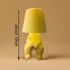 Flocking Bedside Touch Table Light Colorful Statue Light Gifts Bedside Touch Control Table Lamps