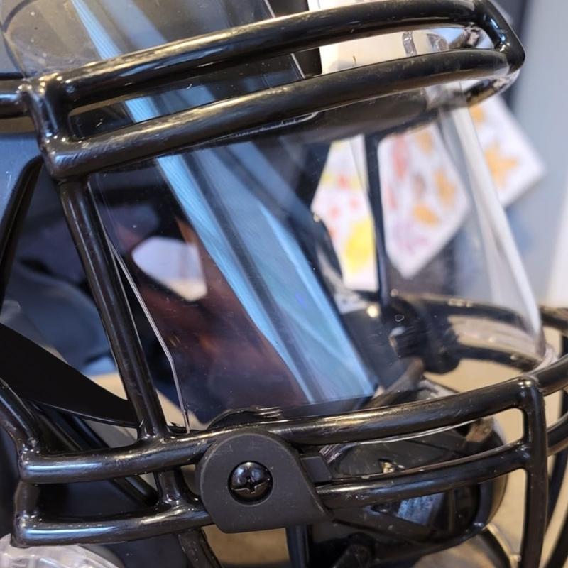 Football Helmets Visors Profession Clear Helmets Eye Shield Helmets Visors for Youth Adult Helmets Includes Visors Clips