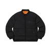 Supreme Leather Collar Puffy Jacket SUP-FW19-1027