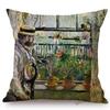 French Female Impressionist Painter Berthe Morisot The Craddle Gallery Oil Painting Throw Pillow Case Sofa Linen Cushion Cover