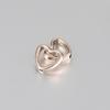 50 Pack Unique Heart Shaped Spacer Beads CCB Material Hollow Love Pendant Spacer Connectors DIY Jewelry Supplies for DIY