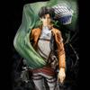 26CM Anime Statue Attack on Titan Standing PVC Figure Levi Collection Model Toy Gifts