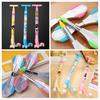 4pcs Creative Novelty Cartoon Scooter Shape Ballpoint Pens Stationery Cute Ball Point Pen Office Sup