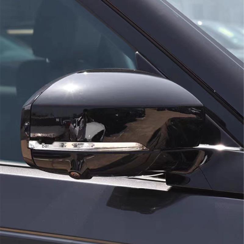 Compatible Rearview Mirror Cover Frame for 2014-2023 Land Rover Discovery & Range Rover Sport
