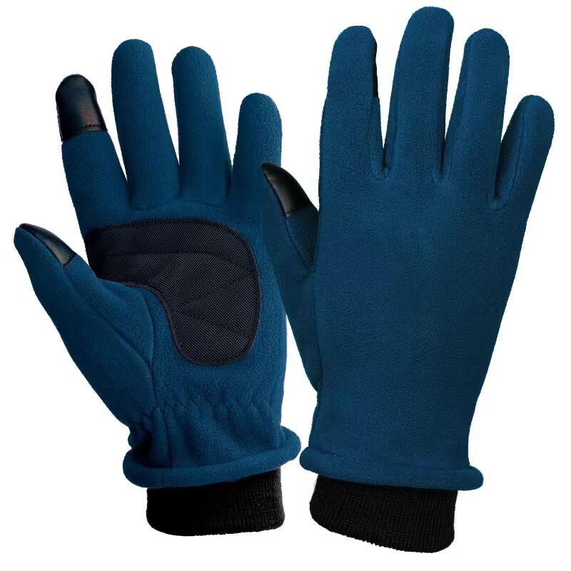 Unisex Winter Fleece Touchscreen Gloves M
