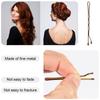 50pcs Metal Hair Clip Stylish Hair Styling Hairpin For Securing Bangs And Side Styles Suitable For Various Occasion