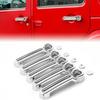 Chrome Pull Handle Cover Tailgate Handle Cover Trim For Jeep Wrangler JK 2007-18