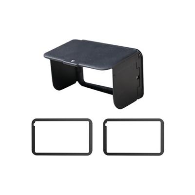 Magnetický rýchloupínací kryt pre LCD obrazovku fotoaparátu so slnečnou clonou a ochranným sklom, skladací, ľahký, fotografický doplnok pre exteriér
