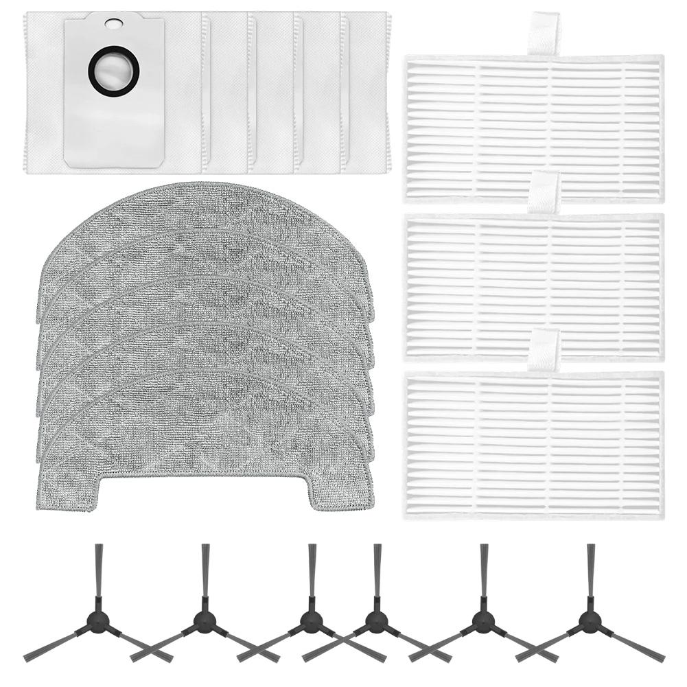For  MYBOT X9 PRO Robotic Vacuum Cleaner  19pcs Side Brushs, Filter, Mops, And Dust Bags Sets Parts