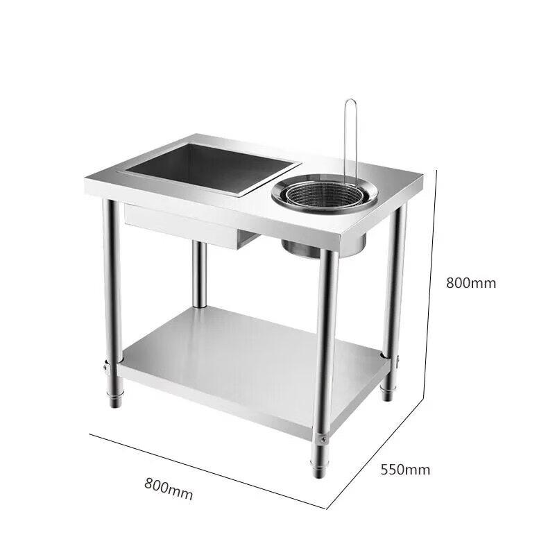 Aokewen Stainless Steel Breading Station