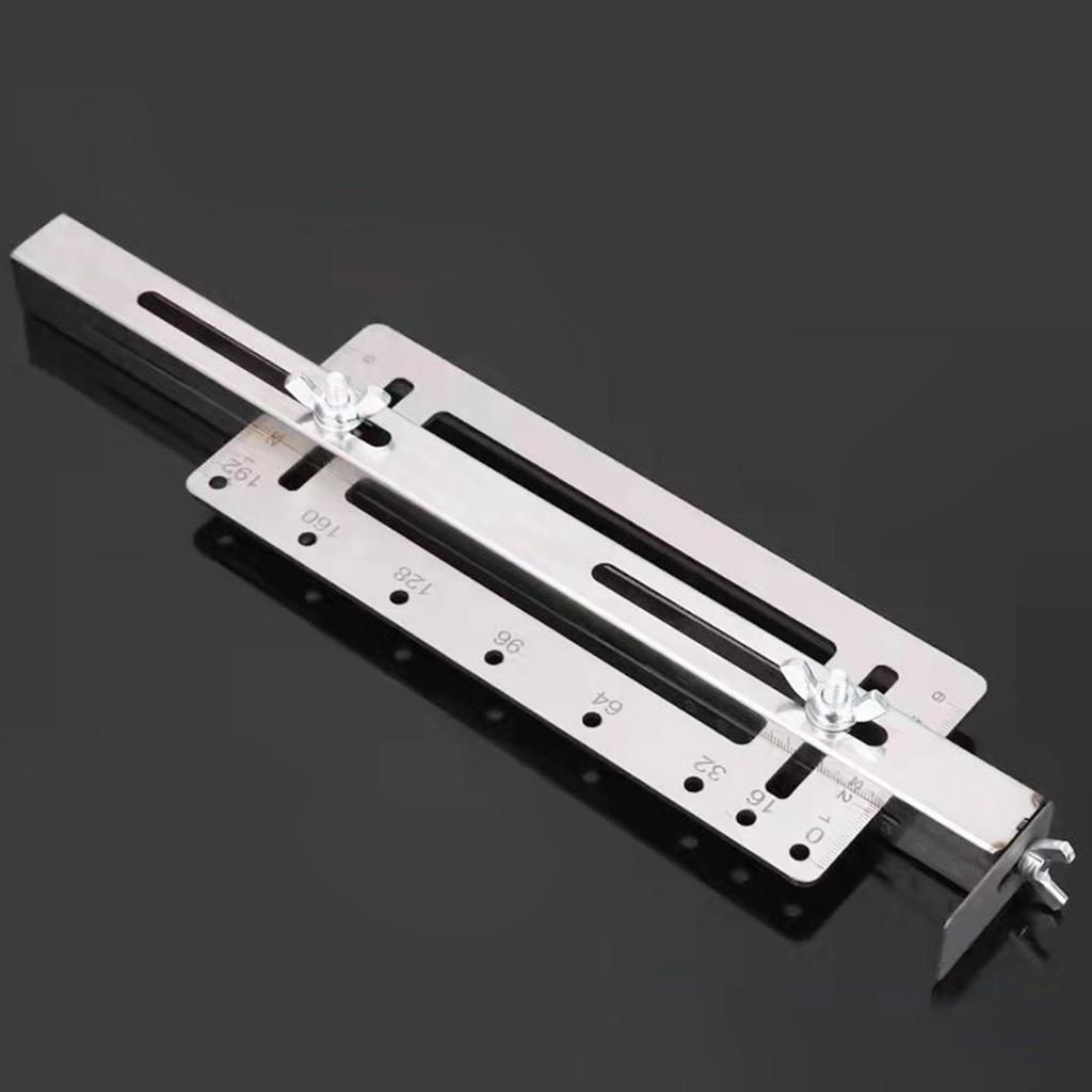 Cabinet Drill Locator Jig Drawer Handle Hole Sleeve Hardware Template Tool Woodworking Tools