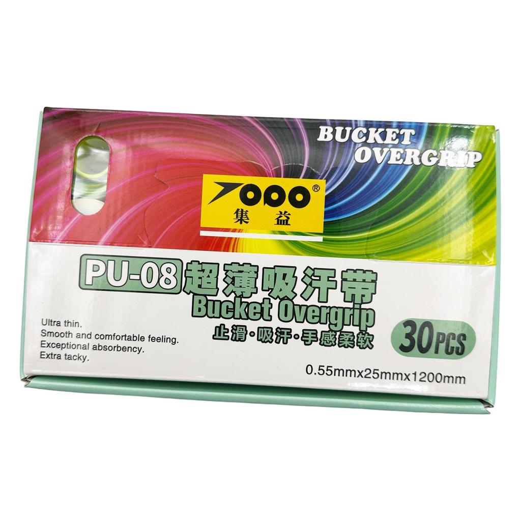 Yonex Gradient Grip Tape for for Fishing and Taiko Drums 30-Pack 0.55mm Rackets, Non-Slip, Sweat-Absorbent, Breathable, Golf, Tennis, Baseball,