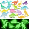Malé figurky dinosaurů svítící ve tmě Malé světelné hračky Výplň velikonočních vajíček Dárky na narozeninovou oslavu Potřeby do třídy pro děti