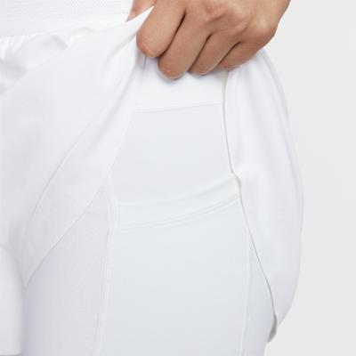 Women's Nike CourtAdvantage Ace Dri FIT Tennis Skirt Women's White