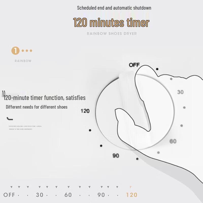 Electric Warm Air Shoe Dryer