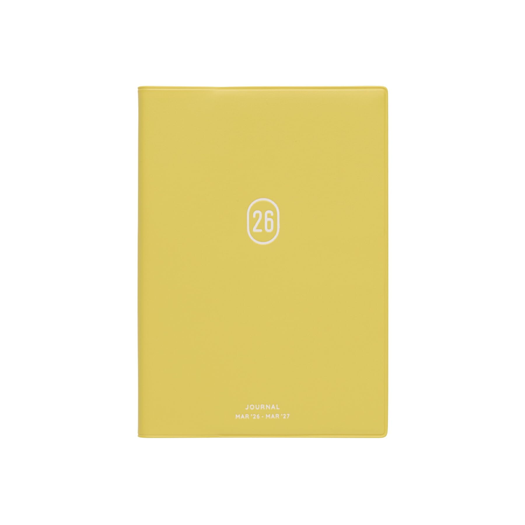 Hightide 2026 Yellow B6 Weekly Vertical Starts March 2026 Weekly Schedule Book Planner/Caston / / /