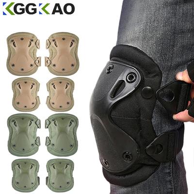 Tactical Knee Pad Elbow CS Military Protector Army Airsoft Outdoor Sport Hunting Kneepad Safety Gear Knee Protective Pads