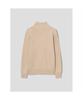 8SECONDS Half-Zip High-Neck Knit - Ivory