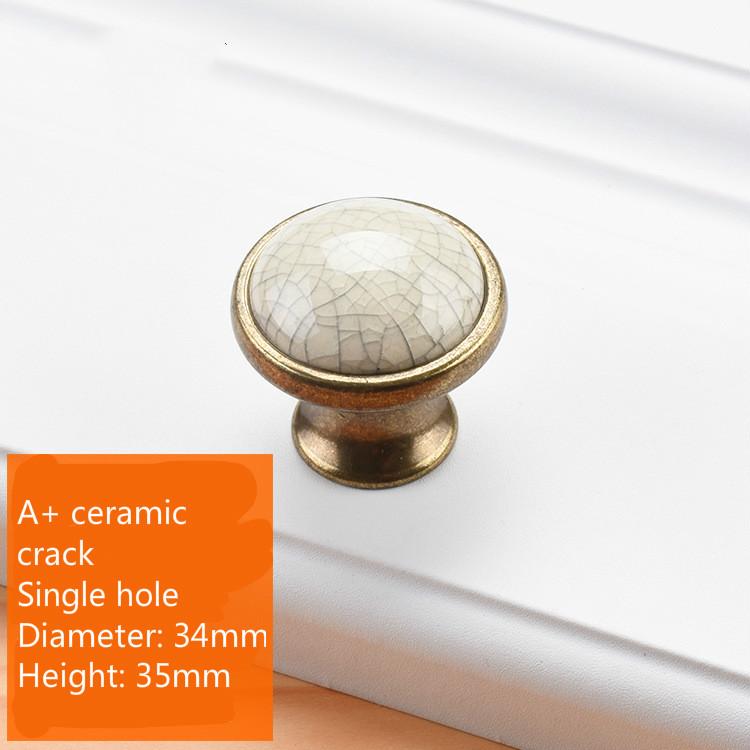 Uchwyt szafki ceramicznej czarno-białej Uchwyt drzwi szafy z aluminium europejskiego Uchwyt szuflady nowoczesny minimalistyczny Osprzęt meblowy