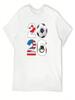 2026 North America Football Massive Event Soccer Ball T-Shirt Custom Shirt Funny Costumes Oversized T Shirt Unisex