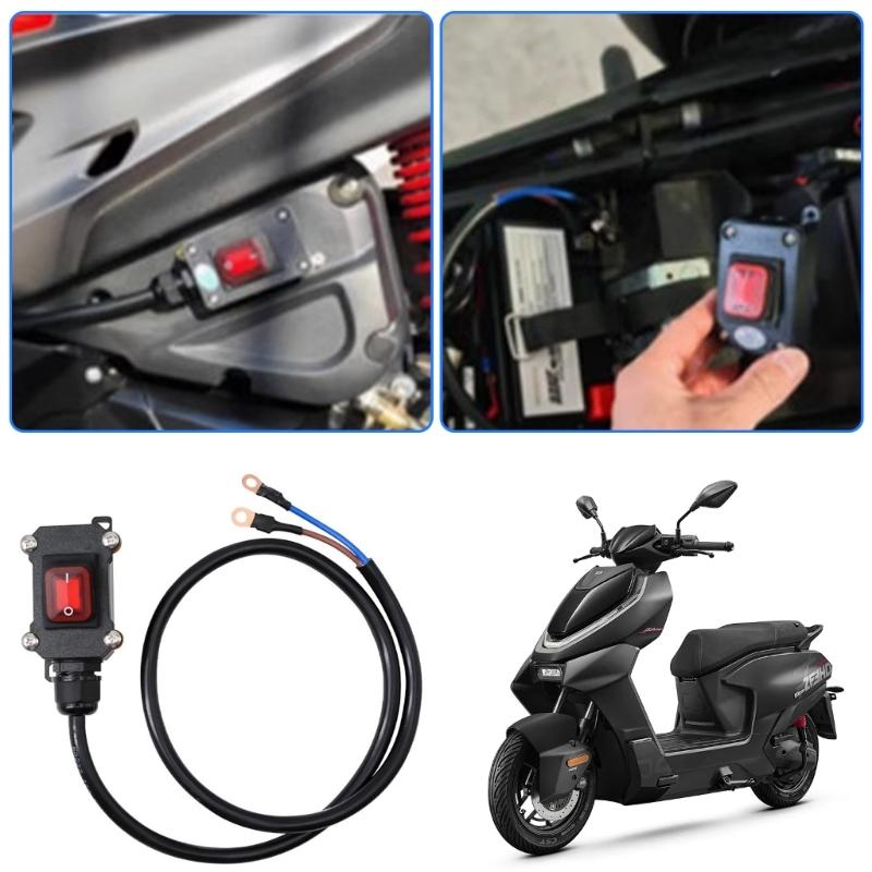 12V Motorcycle Electrical Power Cut Off Device High Current Capacity With Protected Terminals For Twin Cylinder Models
