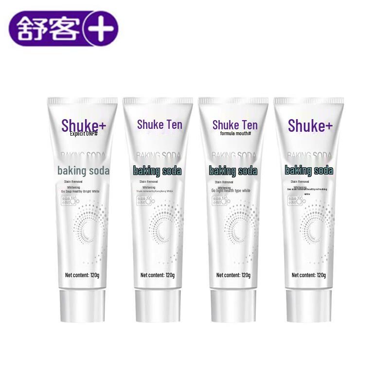 Suky Baking Soda Whitening Toothpaste 160g x 4-Pack