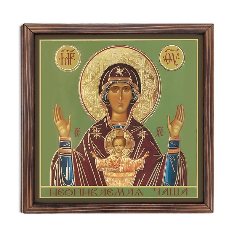 

Русская Православная Церковь Деревянный Настенный Декор - Деревянная Табличка в Деревенском Стиле для Настольного, Дверного, Настенного Декора - Идеальный Подарок для Друга и Семьи