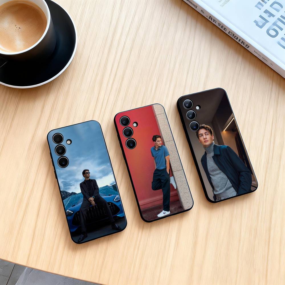 G-George Russell Phone Case For Samsung Galaxy A73,A72,A71,A70,A53,A52,A51,Soft Silicone Black Cover
