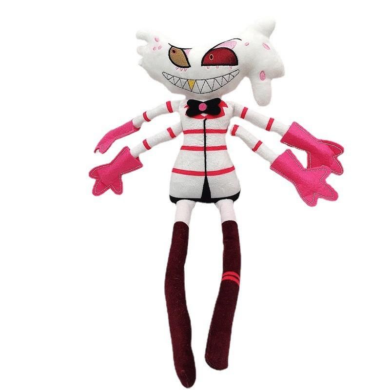Jouets en Peluche Hazbined Hotels Alastor Drôle Intéressant Anime Animaux en Peluche Mignon Peluche Figure Jouets Hells Pour Enfants Cadeau Enfants 45-50cm